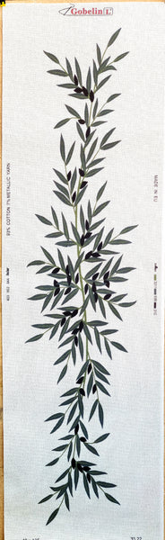 Printed  Canvas for Embroidery Table Running tapestry  33.22 (16"x54") GobelinL