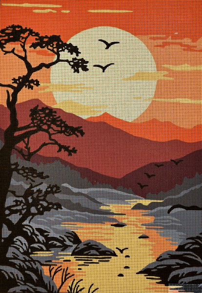 Sunset (18"x24") 14.887 by GobelinL