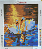 Swans (18"x24") 14.890 by GobelinL