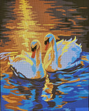 Swans (18"x24") 14.890 by GobelinL