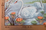 Swans. (16"x20") E300 GobelinL