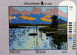River. (12"x16") 6079 By Collection D'Art