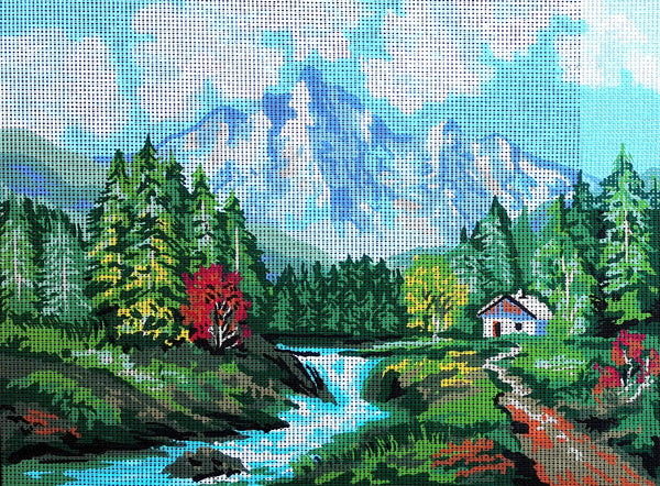 Landscape. (16"x20") 10321 by Collection D'Art.