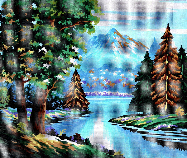 River. (20"x24") 11846 by Collection D'Art