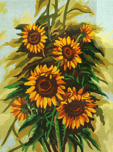 Sunflowers. (16"x20") 10413 by Collection D'Art