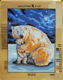 Polar Bears. (16"x20") 10425 by Collection D'Art