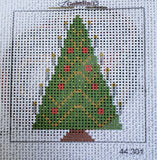 Printed Canvas for Cross Stitch Embroidery Kit - Christmas Tree 6"x6" 44.301 by GobelinL