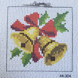 Printed Canvas for Cross Stitch Embroidery Kit - Christmas Tree 6"x6" 44.304 by GobelinL