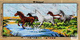 Horses (24"x49") B1255 by GobelinL