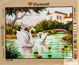 Swans. (18"x24") D470 by GobelinL