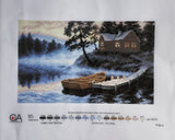 Silent evening. (11"x15") PA0876 by Collection D'Art