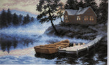 Silent evening. (11"x15") PA0876 by Collection D'Art