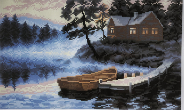 Silent evening. (11"x15") PA0876 by Collection D'Art
