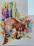 Racoon. (16"x20") 10523W by Collection D'Art