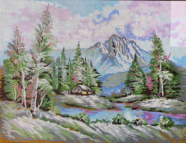 Landscape. (20"x24") 11469 by Collection D'Art