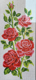 Flowers. (12"x24") 8014W by Collection D'Art.