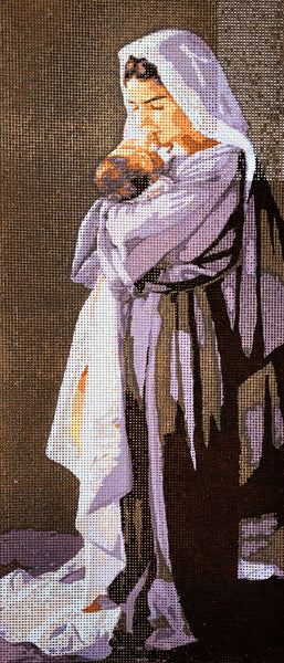 Needlepoint tapestry painted canvas 8057W (12"x24") by Collection D'Art.