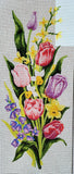 Flowers. (12"x24") 8011W by Collection D'Art.