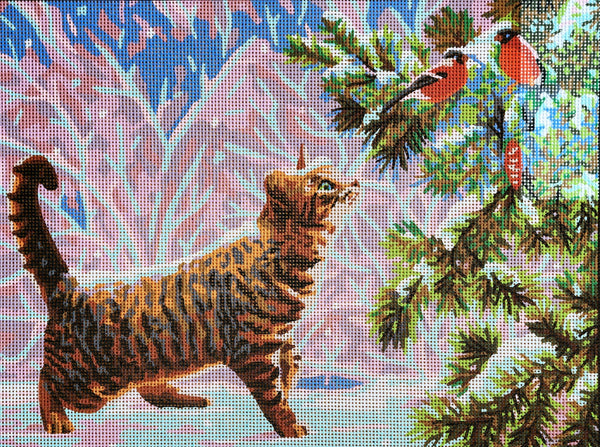 Cat. (16"x20") 10513W by Collection D'Art