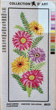Flowers. (12"x24") 8022W by Collection D'Art.