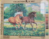 Horses. (20"x24") 11881 by Collection D'Art