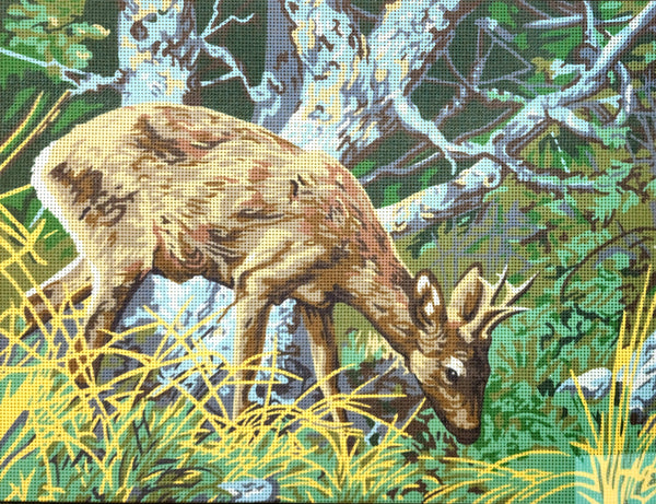 Deer (16"x24") 14.877 by GobelinL