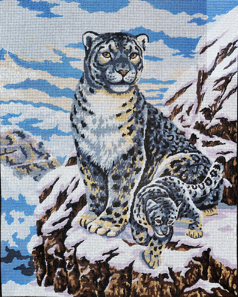 Leopards. (20"x24") 11484 by Collection D'Art