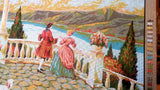 Young People on a Terrace. (32"x52") A1010 by GobelinL