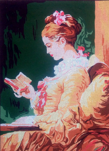 The Reader by Jean-Honore Fragonard. (20"x24") D477 by GobelinL