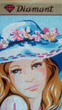 Lady in a bonnet.  (18"x24") D488 by GobelinL