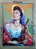 Young lady with the violin. (24"x32") C921 by GobelinL