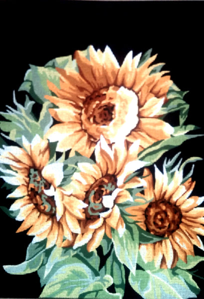 Flowers (Sunflowers). (19"x24") 14.852 by GobelinL