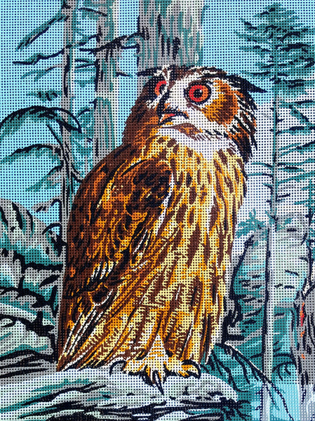 Owl (16"x20") 40.148 by GobelinL