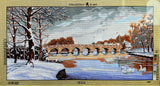 Landscape (Reflections on the River). (24"x43") 13981 by Collection D'Art