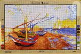 Boats. (24"x36") 14283 by Collection D'Art