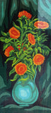 Flowers. (12"x24") 8044 by Collection D'Art.