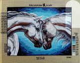 Horses. (16"x20") 10400 by Collection D'Art