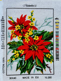 Flowers. (12"x16") 15.280 GobelinL