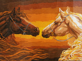Horses. (16"x20") 10395 by Collection D'Art