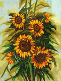 Sunflowers. (16"x20") 10413 by Collection D'Art
