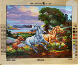 Horses. (20"x24") 11516 by Collection D'Art