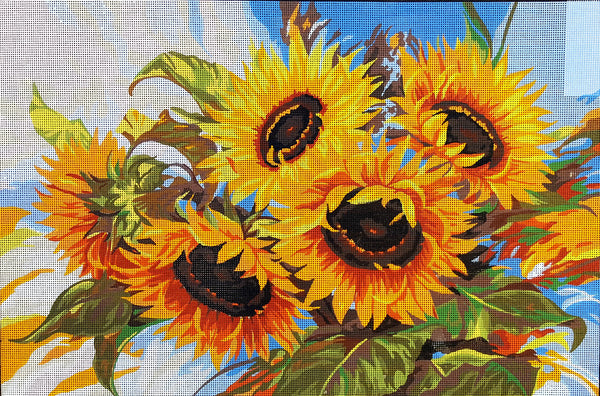 Sunflowers. (24"x32") 12970 by Collection D'Art