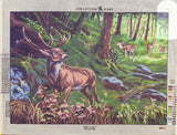 Deers. (24"x32") 12972 by Collection D'Art