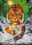 Tiger. (24"x32") 12983 by Collection D'Art