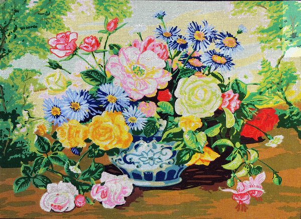 Flowers. (24"x32") 12987 by Collection D'Art