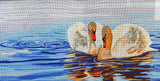Swans. (24"x43") 13983 by Collection D'Art