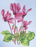 Printed Canvas for Half Cross Stitch Embroidery Kit - Flower 8"x10" 43.113 by GobelinL