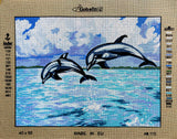 Dolphins. (16"x20") 40.115 by GobelinL