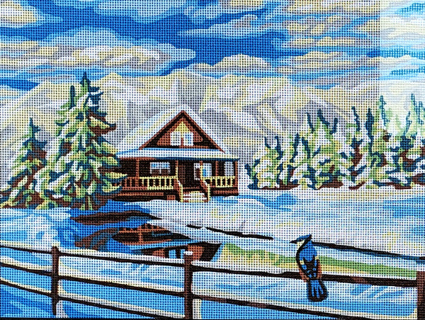 Winter. (16"x20") 10516W by Collection D'Art