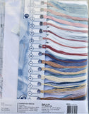 Cross Stitch kit - Crystal shades on Neva 13"x9" Gobelin M592